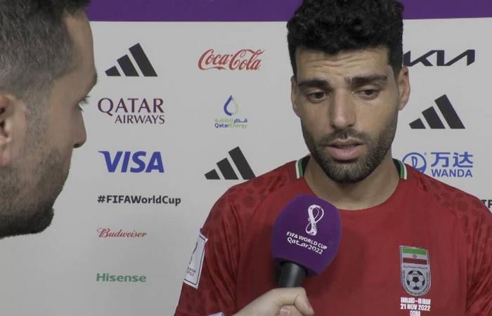 Here, Iran’s Mehdi Taremi does not want to answer SVT’s questions: “Let’s talk about football”