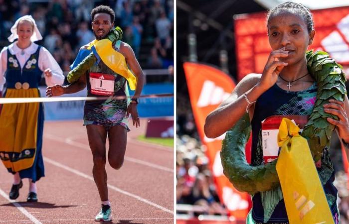 Ashenafi Moges won the Stockholm Marathon 2023